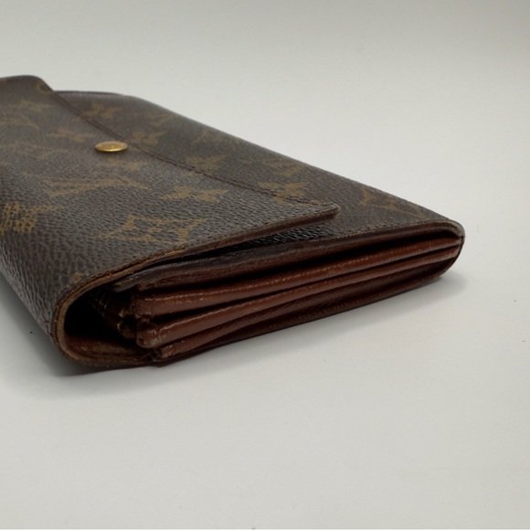 Louis Vuitton Pochette Porte-Monnaie Monogram Brown Wallet | Womens | Used | - Picture 3 of 13